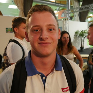 François Valentin, 19 ans, en 2e année de BTS.