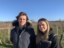 deux étudiants participants au concours